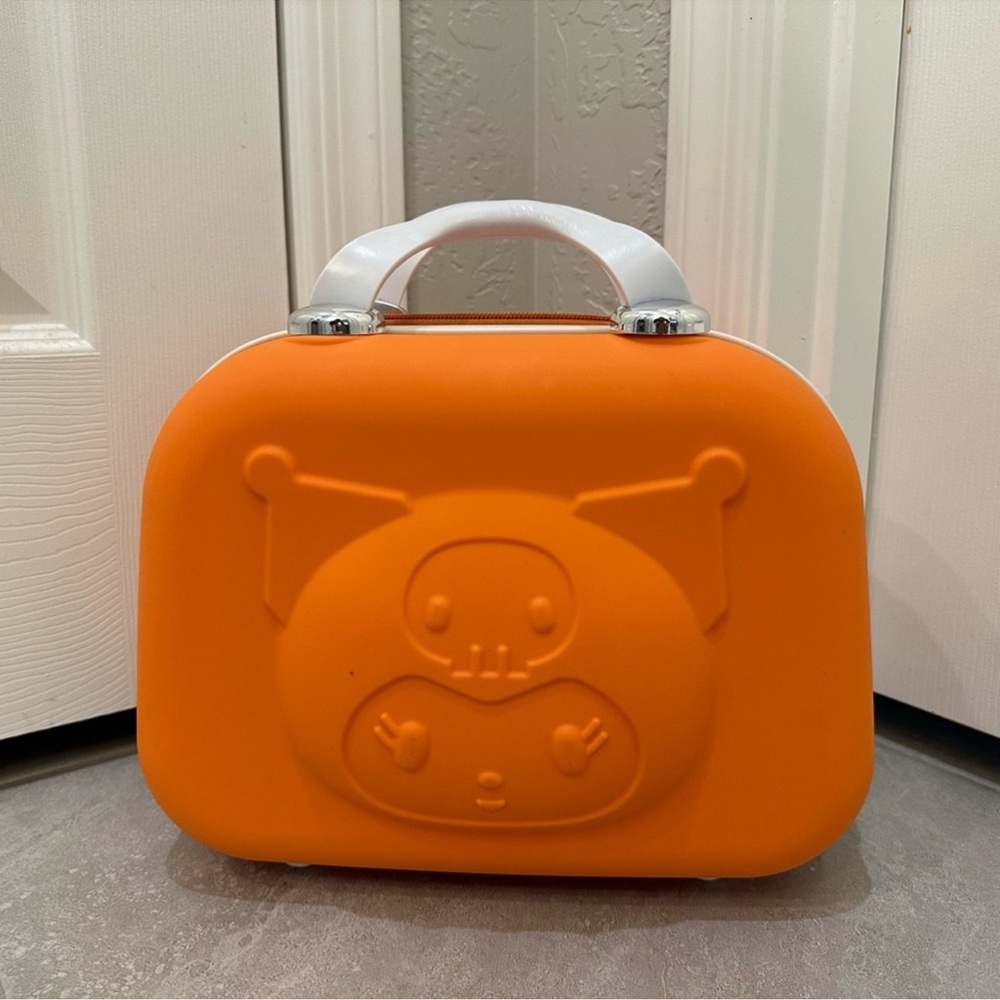 Orange Cosmetic Hardcase/Travel case